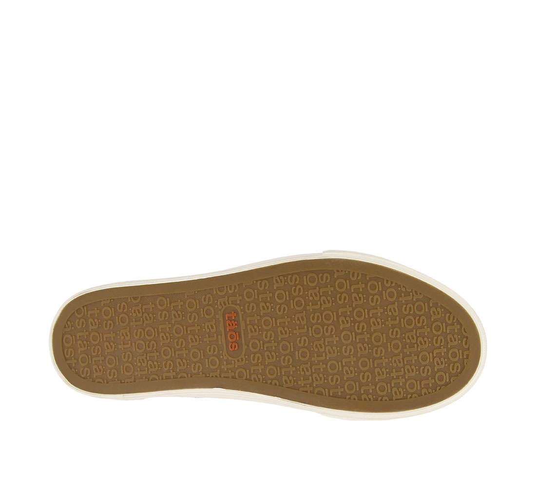 Taos Rubber Soul Slip-On Women's Sneaker - Fresh and Clean Canvas Design with Effortless Style, Removable Footbed and Arch Support - Elevated Comfort for All-Day Fashion Black Denim 8.5 M US