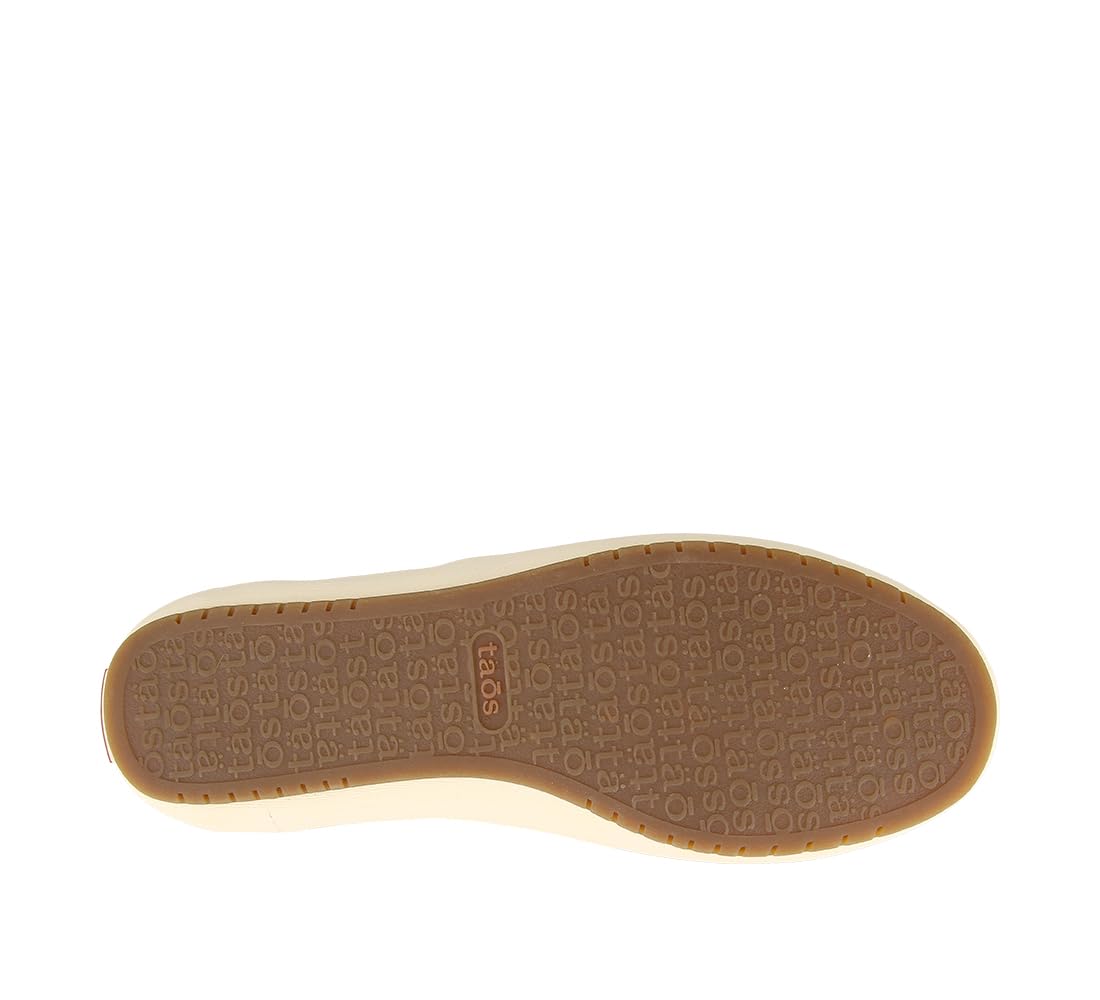 Taos Star Women's Sneaker - Iconic Style with Canvas Design for Everyday Adventures - Custom Fit Lacing and Premium Removable Footbed with Arch Support for All Day Comfort Tan Daisy 8.5 M US