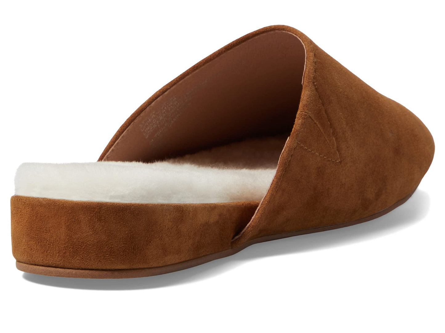 Madewell The Kasey Mule for Women - Round Toe Silhouette with Slip-on Construction, Easy Casual Wear Mule Slippers Acorn Sherpa 8.5 M