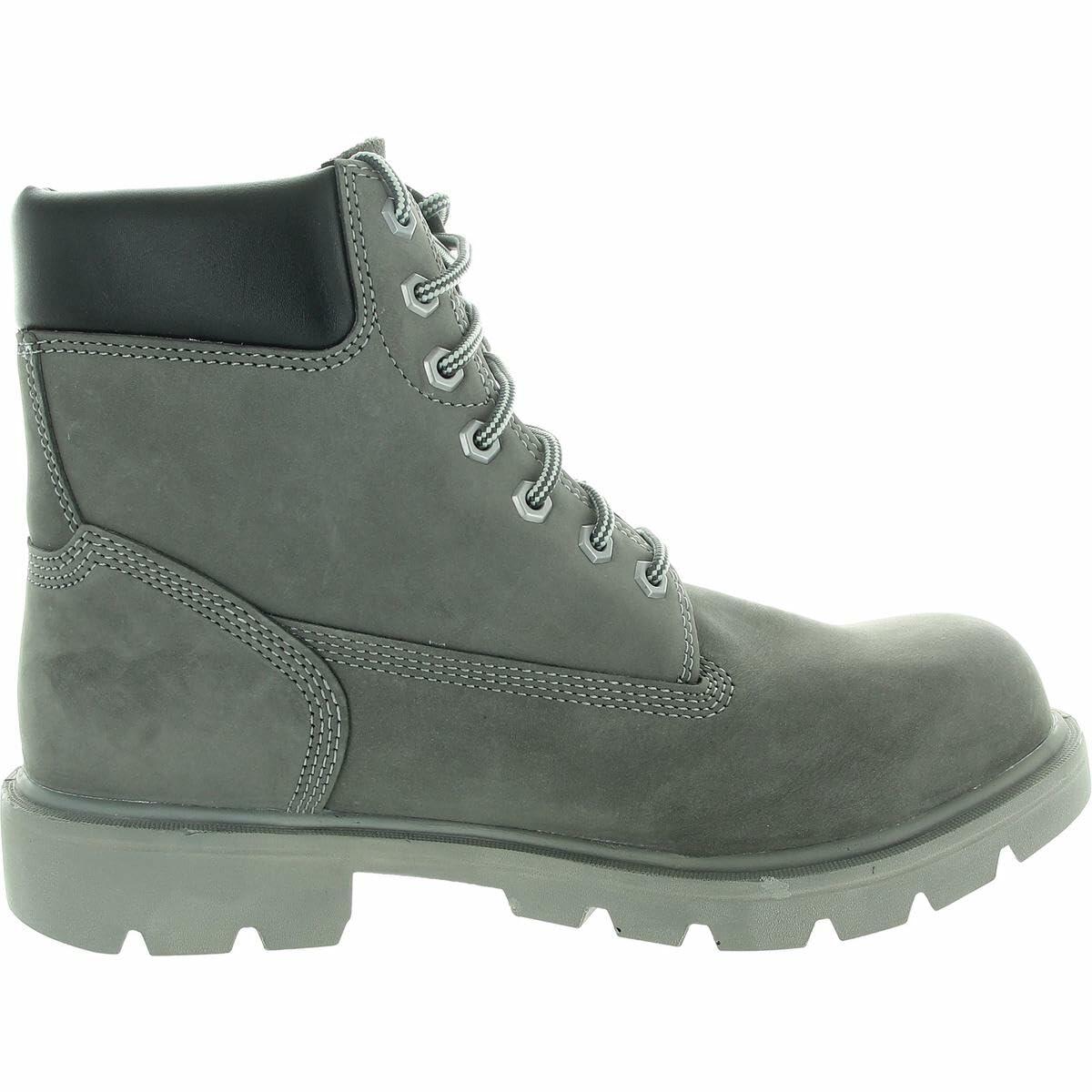 Timberland PRO® Sawhorse 6" Composite Safety Toe Shoes for Men and Women – Molded EVA Midsole - Padded Castlerock Men's 11, Women's 12.5 Medium