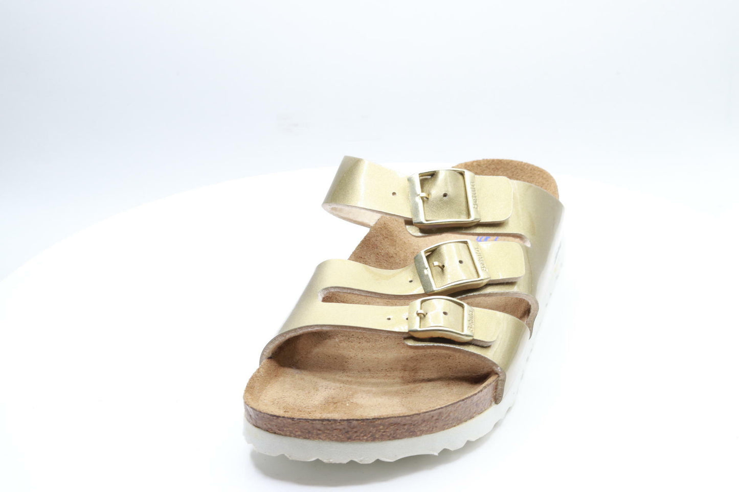 Birkenstock Betula Licensed Leo Soft Metal Gold Birko-Flor™ EU 37 (US Women's 6-6.5) Narrow