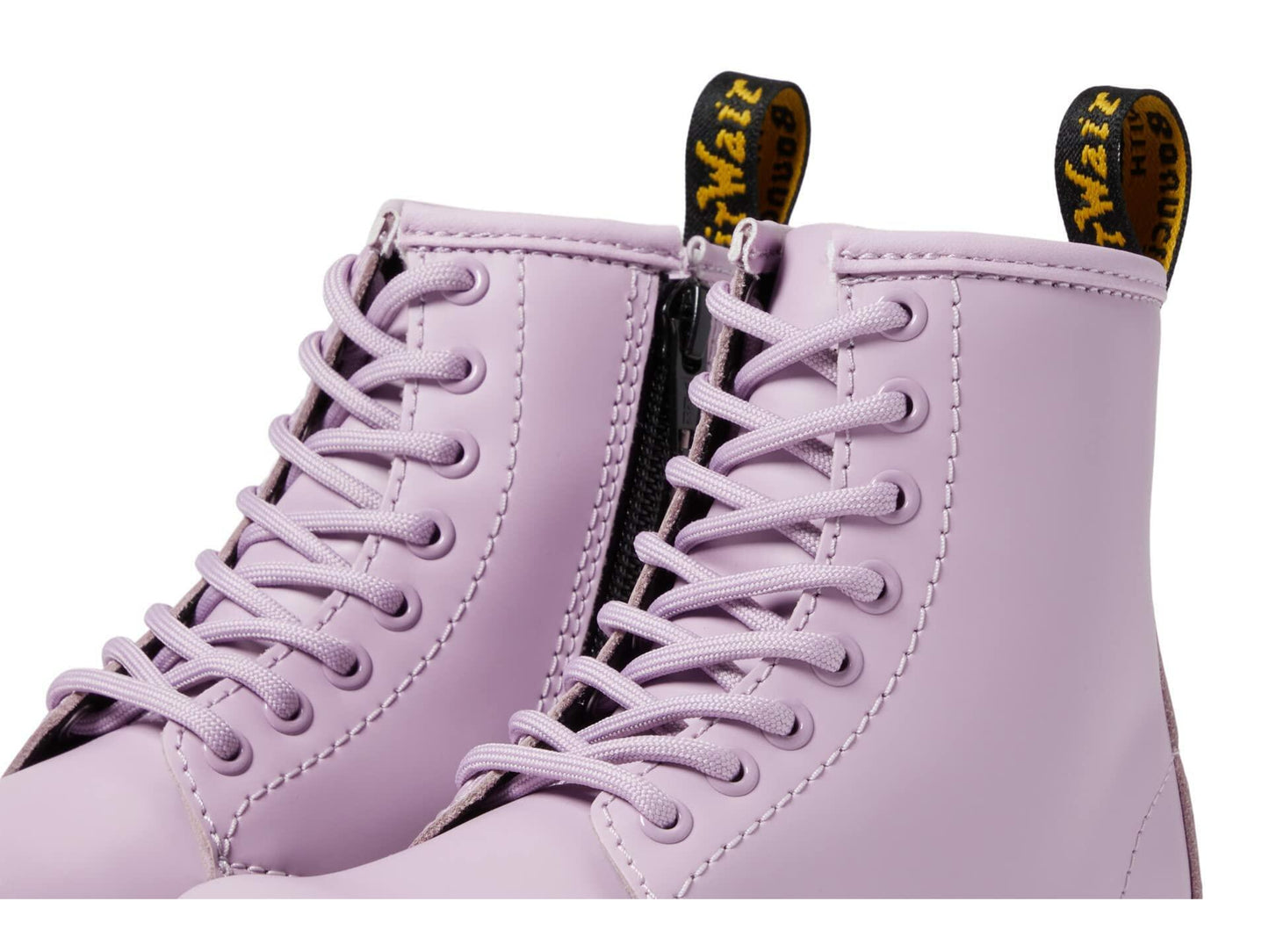 Dr. Martens Kid's Collection 1460 Lace Up Fashion Boot (Little Kid/Big Kid) - Boots for Kids - Rubber Outsole Lilac 13 UK (US 1 Little Kid) M