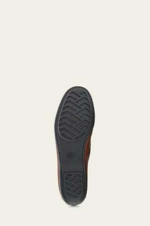 Frye Lewis Venetian Loafers for Men Hand-Crafted with Antique Pull-Up Leather with Moccasin Construction, Full Rubber Outsole, and Modified Heel, Cognac - Renice - 13 M