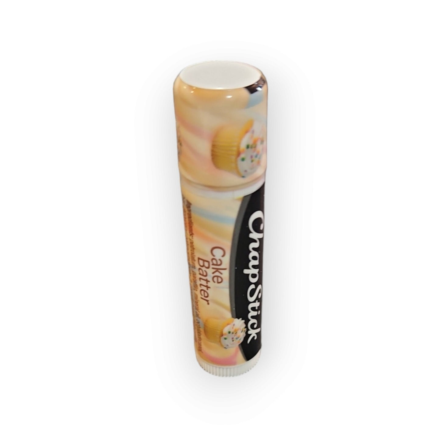 Pack of 6 Chapstick Cake Batter Flavored Lip Balm 0.15 ounce (4 grams)