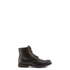 Frye Tyler Lace Up Boots for Men Crafted from Soft Vintage Leather with Blake Construction, Burnished Toe and Heel, and Rubber Inserts on Leather Soles – 5 ¾” Shaft Height, Black - 8 M