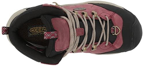 KEEN Women's Revel 4 High Polar Insulated Waterproof Snow Boots, Steel Grey/Orchid Petal, 9