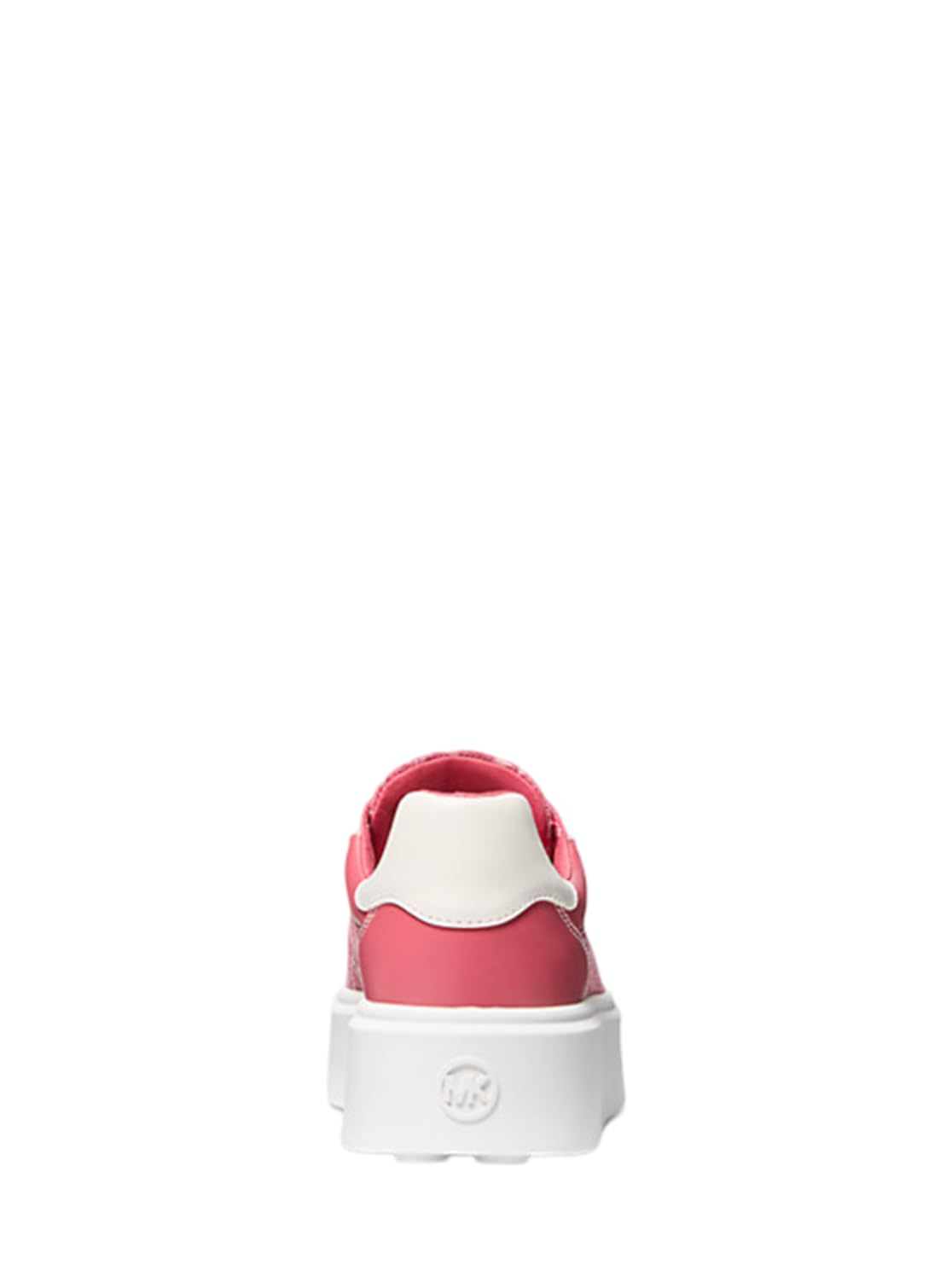Michael Kors Romey Logo Jacquard Platform Sneaker Size 6.5 Light Berry