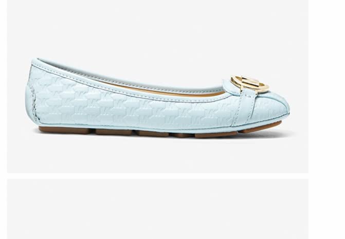 Michael Kors Women's Fulto Moccasin, Vista Blue, 11.5