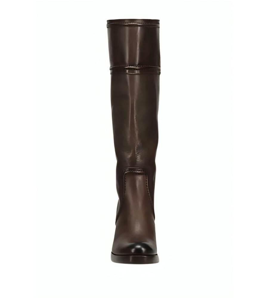 Frye Jean Tall Pull On Boot for Women - Premium Leather, Stylish Design, Durable Outsole, Comfortable Fit, Black - 10M