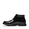 Thorogood Uniform Classics Poromeric Chukka Dress Boots for Men and Women - Ultra-Lightweight with High-Shine Upper and Slip-Resistant Non-Marking Blown Rubber Outsole, Black - 11 M US
