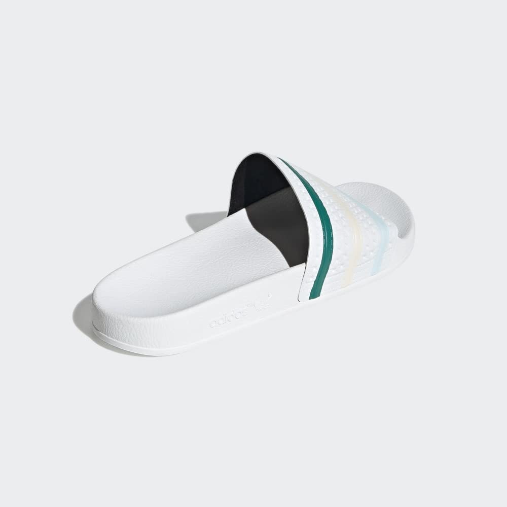 adidas Adilette White/Halo Mint/Wonder White Men's 13 Medium