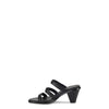 Frye Women's Estelle Strappy Slid Sandal, Black - 6M