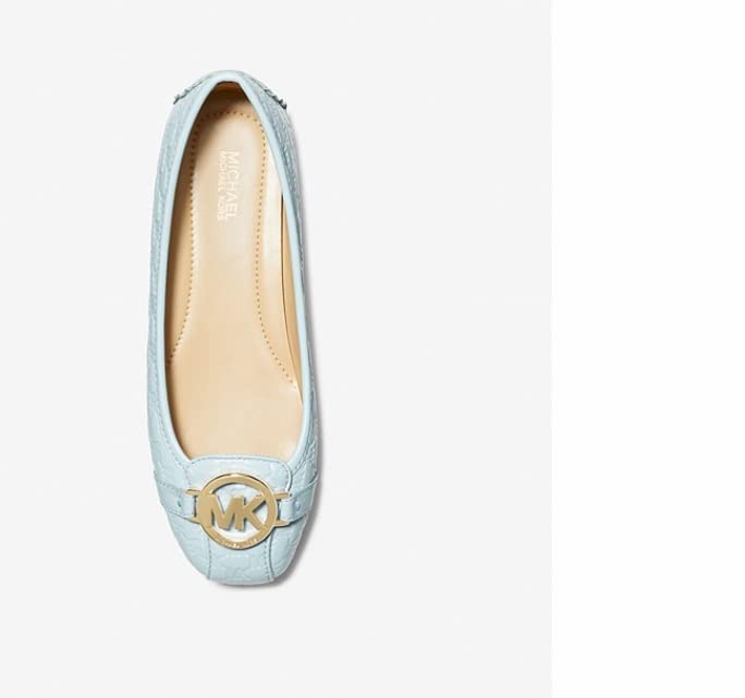 Michael Kors Women's Fulto Moccasin, Vista Blue, 11.5