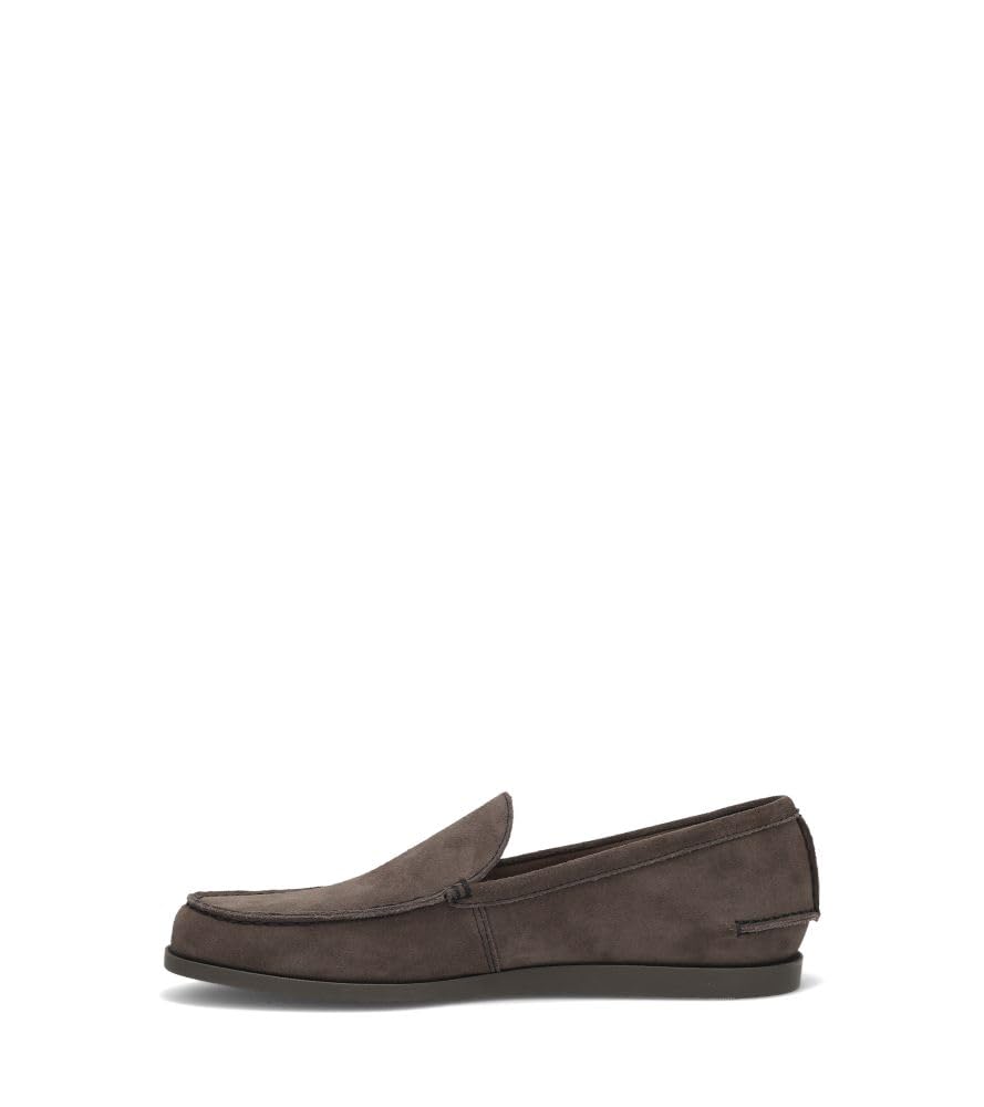 Frye Mason Slip On Men's Loafers-Shoes, Stylish Leather Casual Footwear for Everyday Comfort and Versatility, Storm Grey - Antique Plush - 10 M