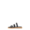 Frye Women's Faye Strappy Slide, Black - 8M