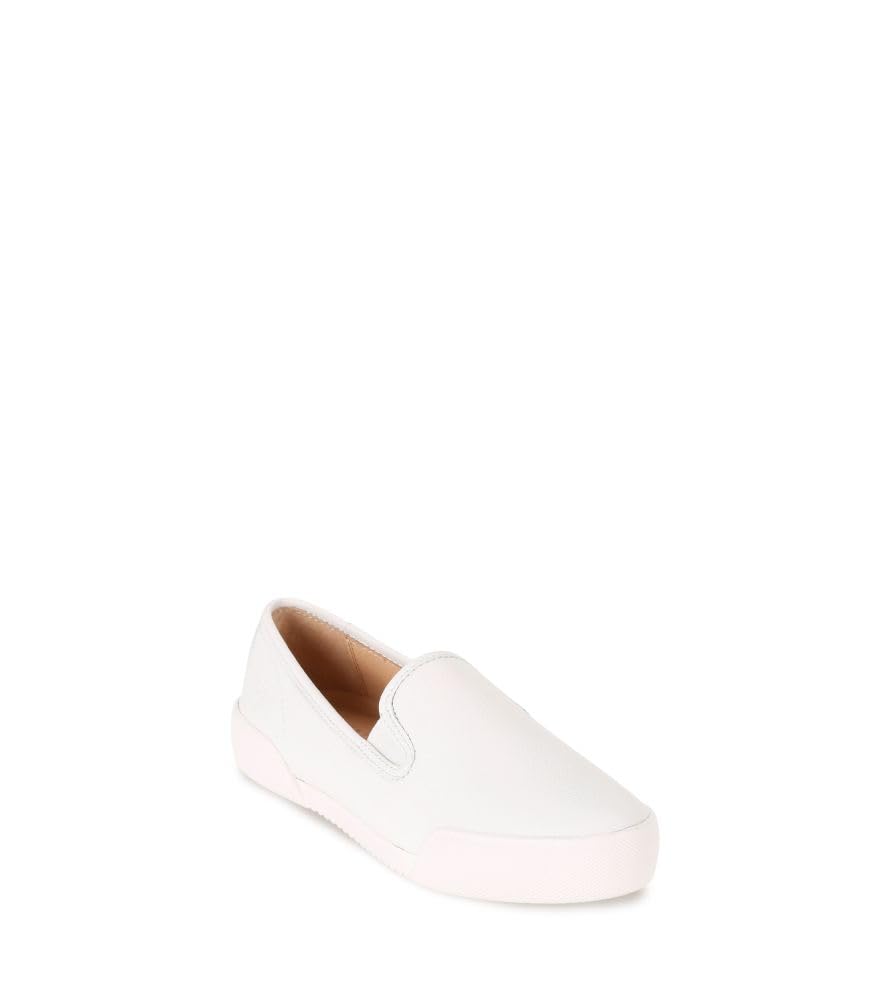 Frye Women's Mia Slip On, White - 7.5M