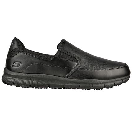 Skechers Men's Expected Avillo Moccasin, Nampa-Groton/Black, 10.5