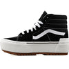 Vans Sk8-Hi Stacked Unisex Shoes Size 8.5, Color: True White/Powder White-White