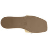 Schutz Women's Emilien Sandal, Black/Natural, 6.5