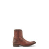 Frye Men's Austin Inside Zip Western Boot, Cognac - Renice Leather - 10M