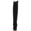 Stuart Weitzman The 5050 Boot Black Nappa/Stretch Gabardine 7 M