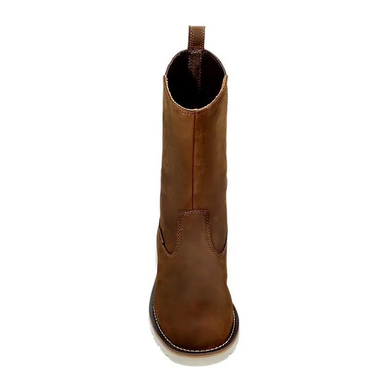 Carhartt Footwear FW1234-W Women's Waterproof 10-Inch Wellington Wedge Boot, Brown - 6 M