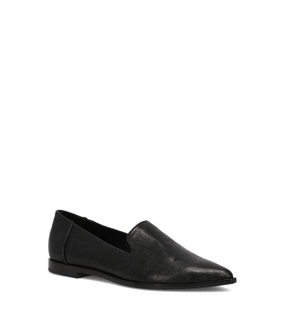 Frye Kenzie Venetian Women's Flat Loafer Shoes - Comfortable Slip-On Design with Premium Leather, Black - Oyster - 9 M