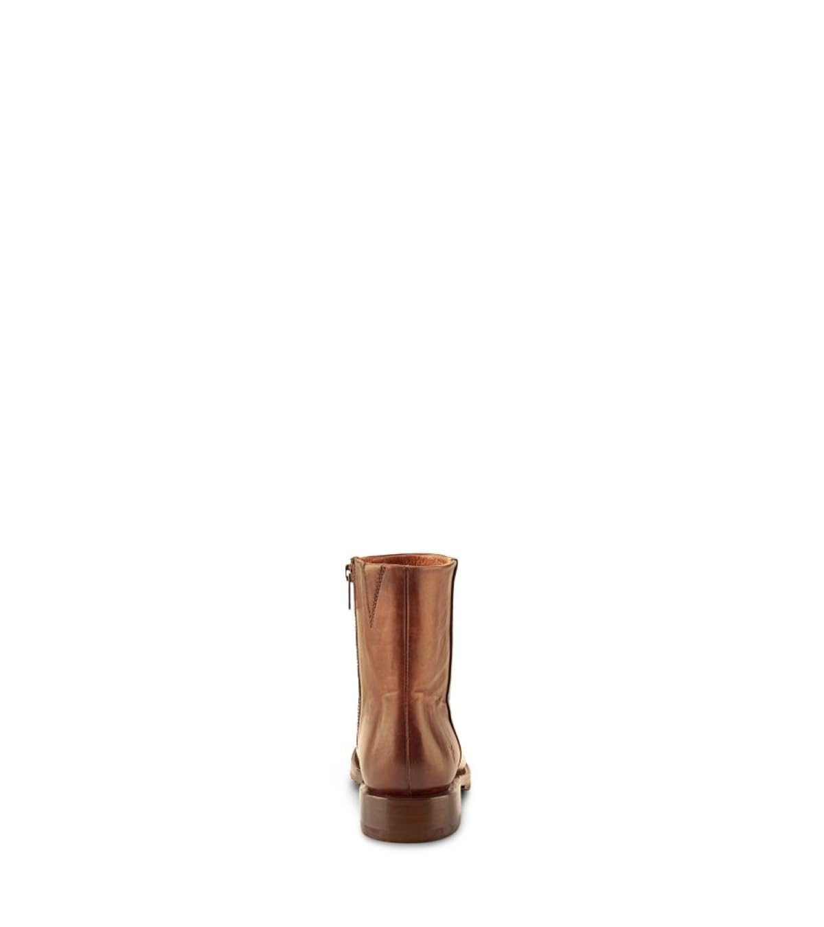 Frye Veronica Inside Zip Booties for Women Made from Premium Leather with Leather Lining, Goodyear Welt Construction, and Leather with Rubber Sole – 6” Shaft Height, Bronze - 5.5 M