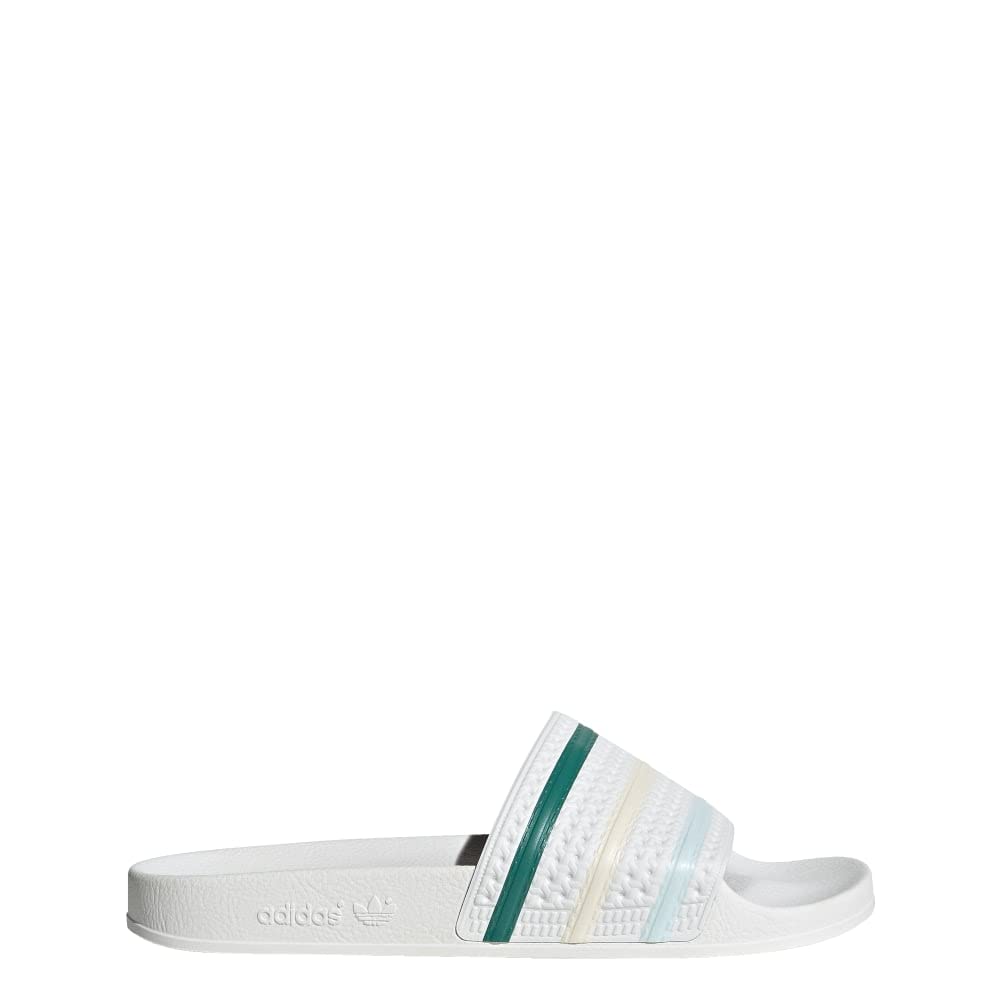adidas Adilette White/Halo Mint/Wonder White Men's 13 Medium