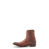 Frye Men's Austin Inside Zip Western Boot, Cognac - Renice Leather - 10M