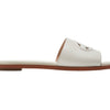 Cole Haan Women's Flynn Logo Slide Sandal, EGRET LTR, 5.5