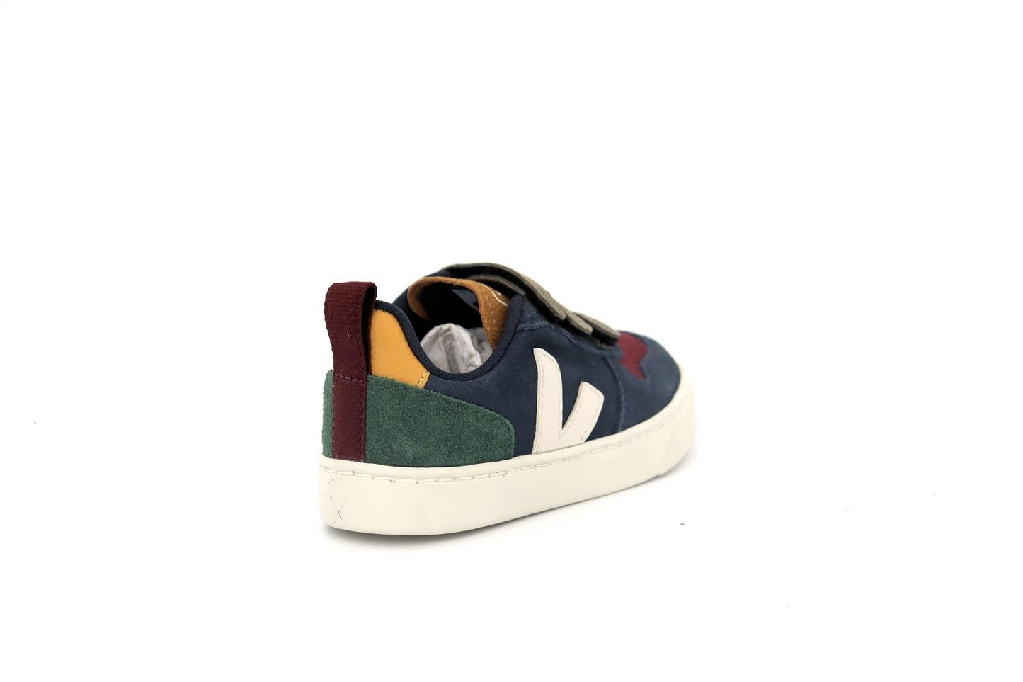 VEJA Small V-10 Suede (Toddler) Multicolor/Nautico Unisex EU 26 (US 9.5 Toddler) M