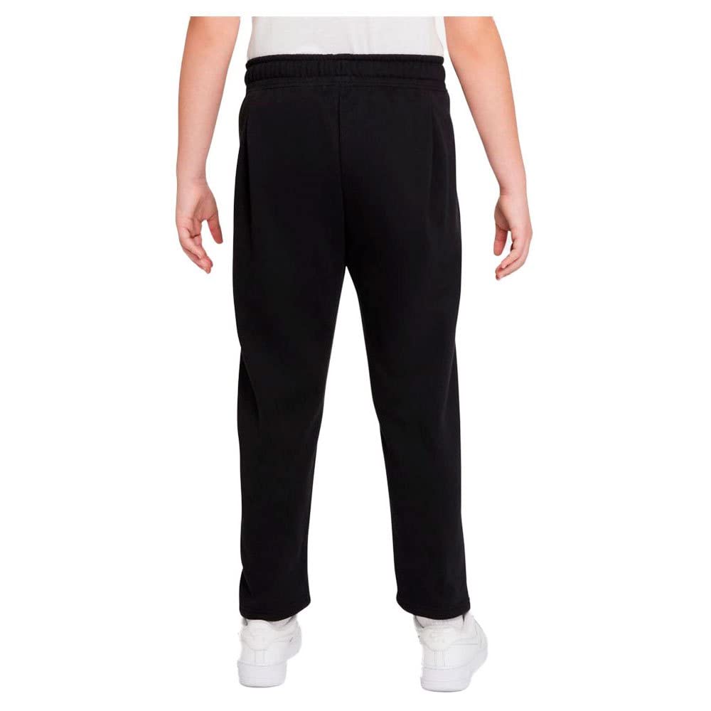 Nike NSW Graphic Fleece Pants (Little Kids/Big Kids) Black/White