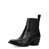 Frye Sacha Chelsea Western Boot - Women’s Stylish Ankle Bootie, Premium Leather, Comfortable, Black - 8.5 M
