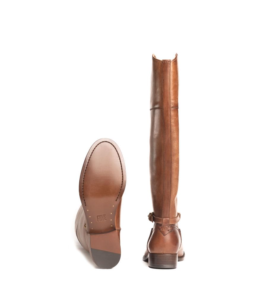 Frye Women's Melissa Seam Tall, Cognac - Sandy - 10M