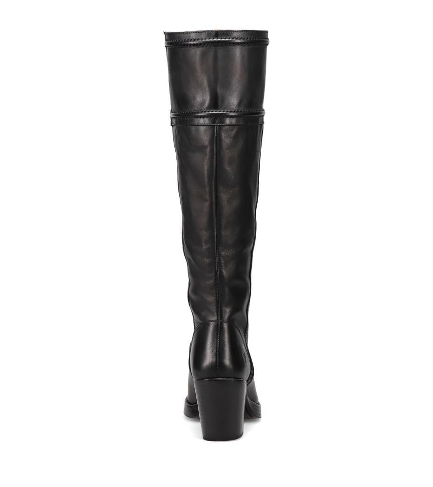 Frye Jean Tall Pull On Boot for Women - Premium Leather, Stylish Design, Durable Outsole, Comfortable Fit, Black - 10M