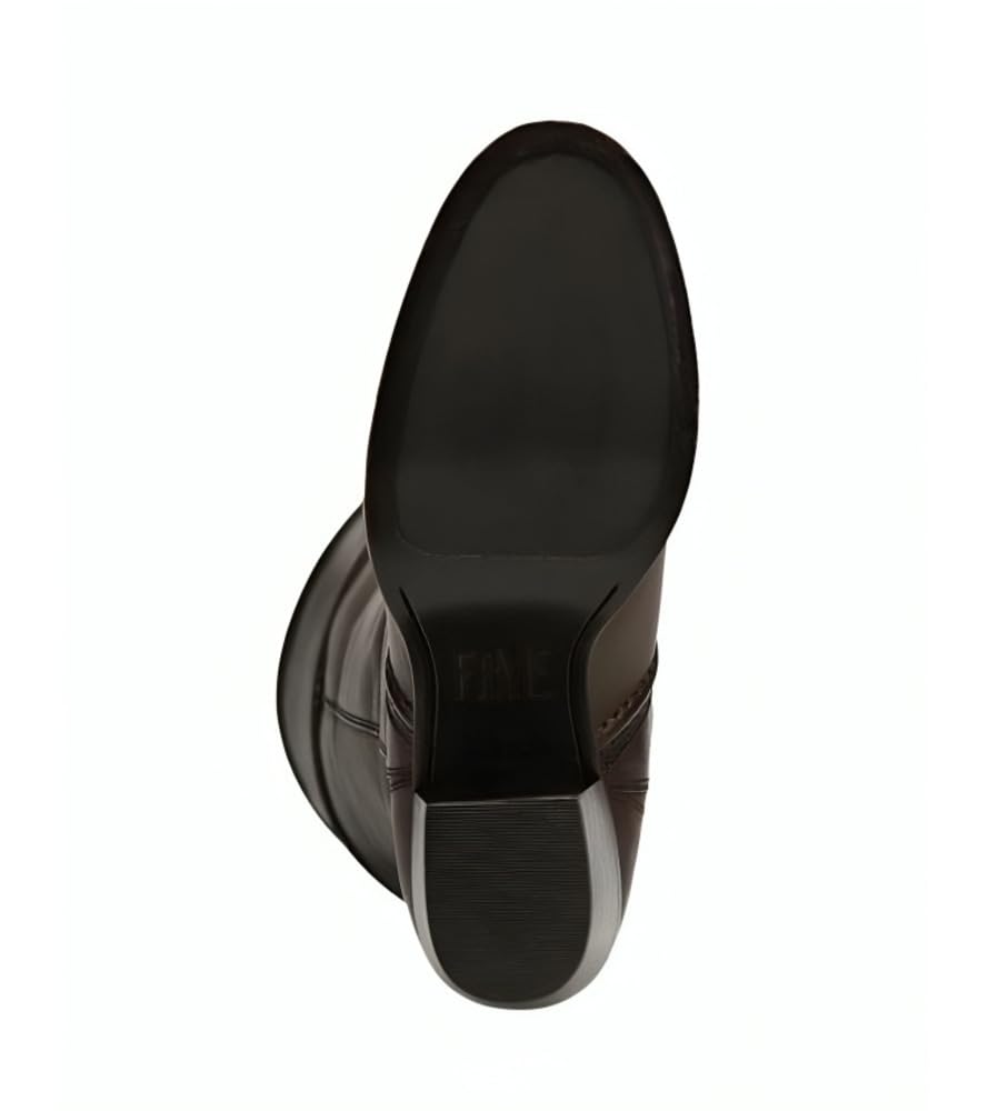 Frye Jean Tall Pull On Boot for Women - Premium Leather, Stylish Design, Durable Outsole, Comfortable Fit, Black - 10M
