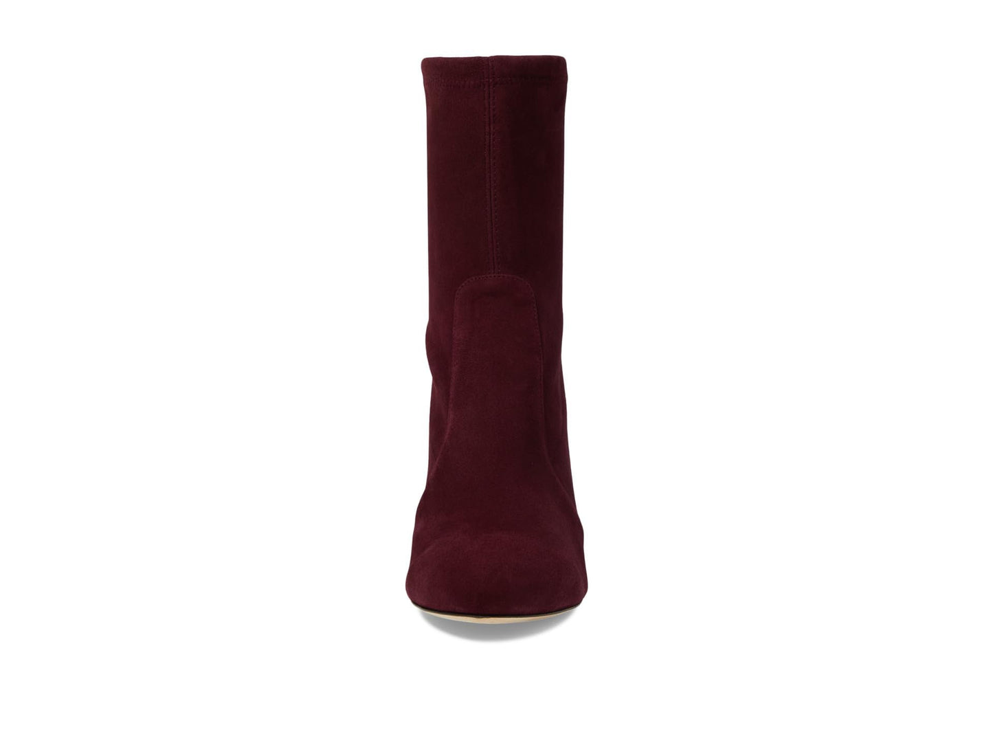 Stuart Weitzman Flareblock 85 Stretch Bootie Cabernet 9 B