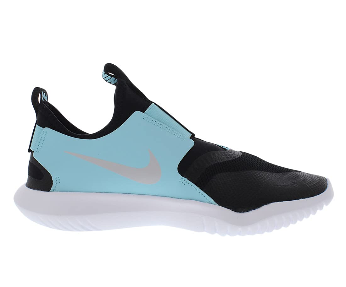 Nike Flex Runner (gs) Big Kids (Black/Pure Platinum, 5.5)