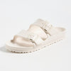 Birkenstock Women's Arizona EVA Sandals, Eggshell, Off White, 7 Medium US