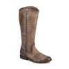 Frye Melissa Button 2 Equestrian-Inspired Tall Boots for Women Made from Hard-Wearing Vintage Leather with Antique Metal Hardware and Leather Outsole – 15 ½” Shaft Height, Grey - 6.5M