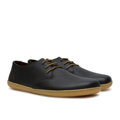 Vivobarefoot Mens Ra III Leather Brown Shoes 10 US