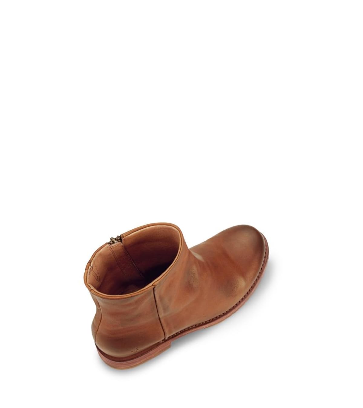 Frye Veronica Inside Zip Booties for Women Made from Premium Leather with Leather Lining, Goodyear Welt Construction, and Leather with Rubber Sole – 6” Shaft Height, Bronze - 5.5 M