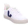 Veja V-10 Lace White/Cobalt Vegan 6 US Big Kid