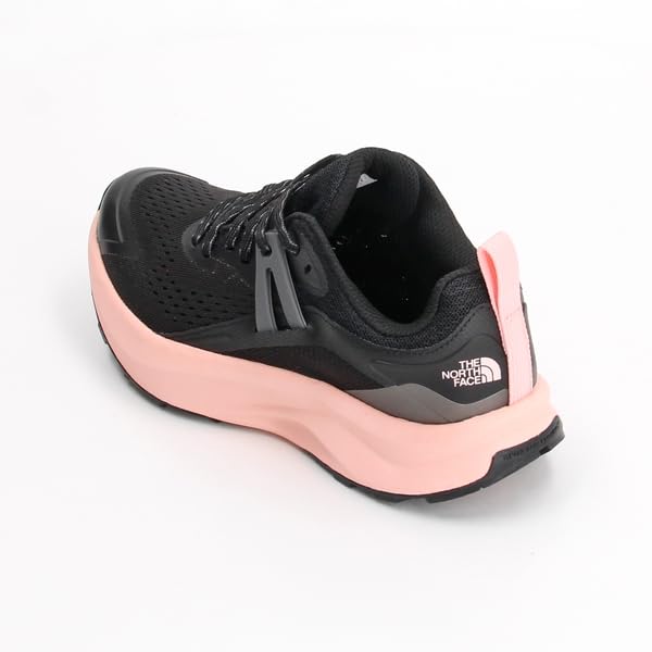 THE NORTH FACE(ザノースフェイス) Women's Running Shoe, TNF Black/Rose Gold, 25.5 cm