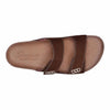 Skechers Women's Luxe Fresh Spirit Two Strap Granola Sandal Comfort Footbed, Chocolate, 6