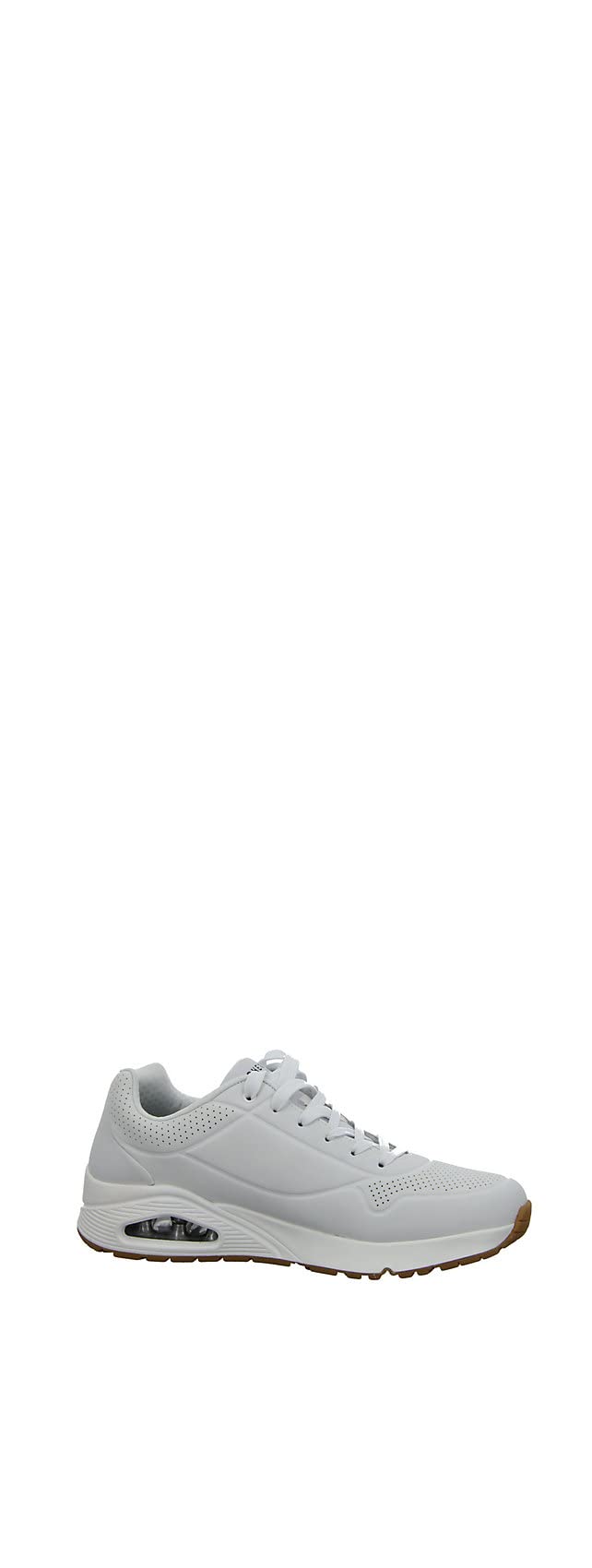Skechers Men's Uno-Stand on Air Sneaker, White, 9.5