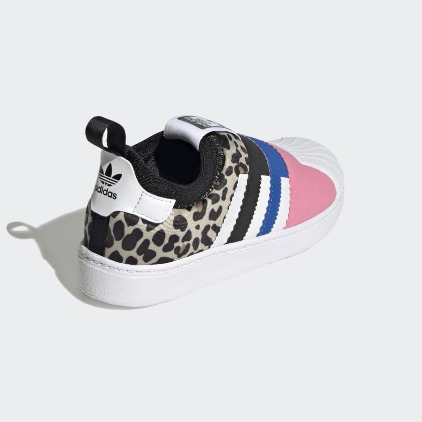 adidas Superstar 360 Twist Shoes Kids', Black, Size 11K