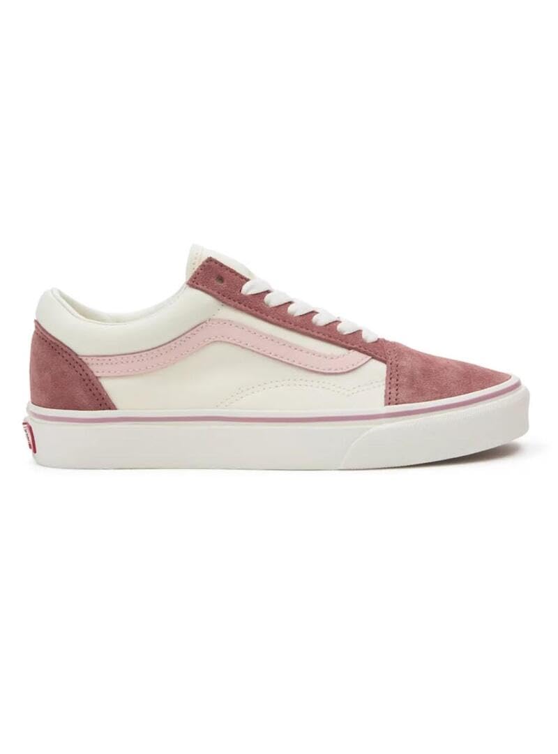 Vans Old Skool Women's Shoe White Pink 36