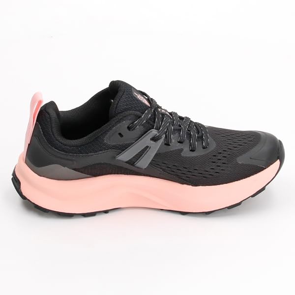 THE NORTH FACE(ザノースフェイス) Women's Running Shoe, TNF Black/Rose Gold, 25.5 cm